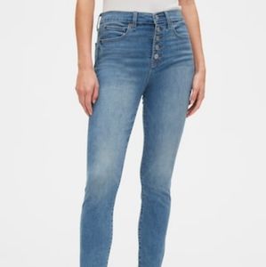 High Rise True Skinny Ankle Jeans with Secret Smoothing Pockets sz 29